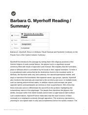 barbara myerhoff pdf